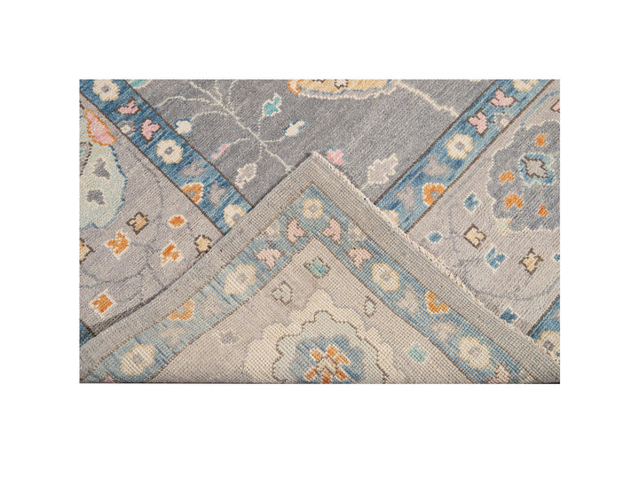 New  Contemporary Oushak Style Wool Rug 10 X 14