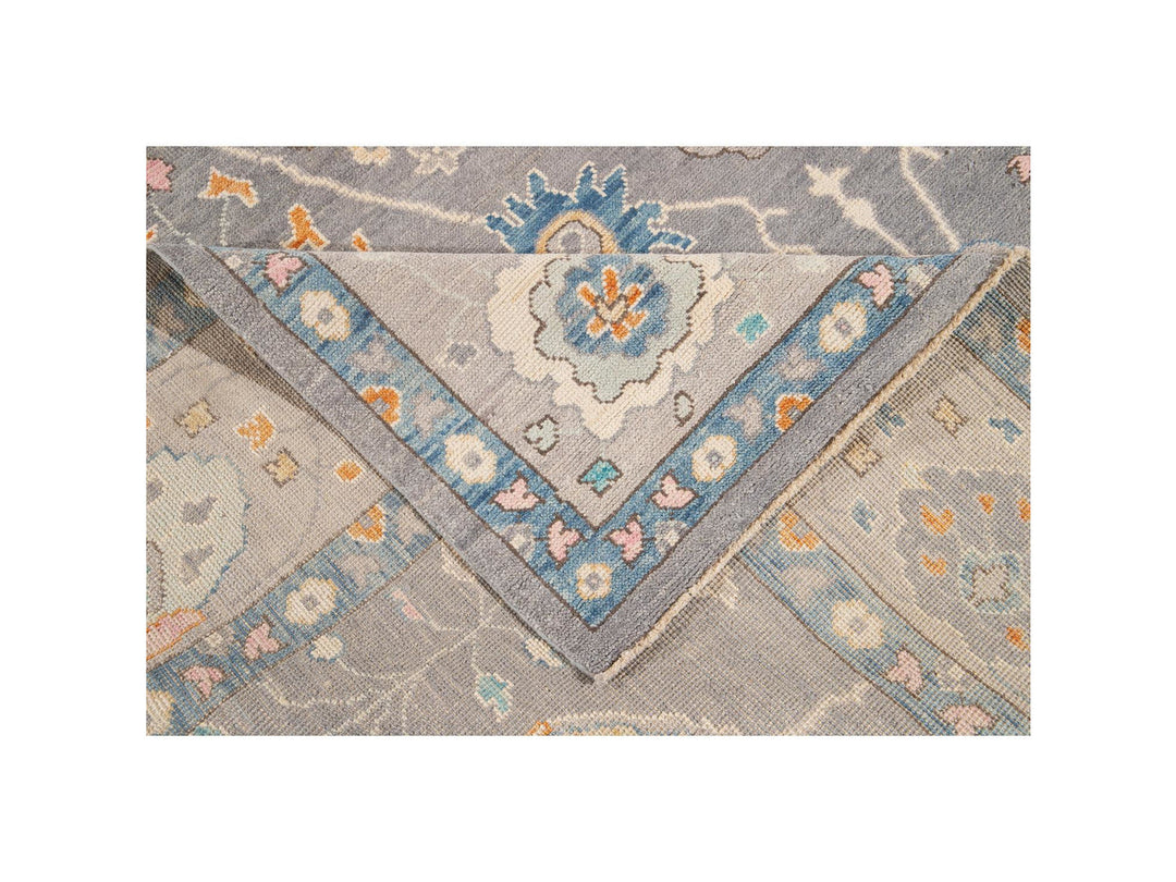 New  Contemporary Oushak Style Wool Rug 10 X 14