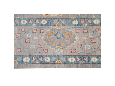 New  Contemporary Oushak Style Wool Rug 10 X 14