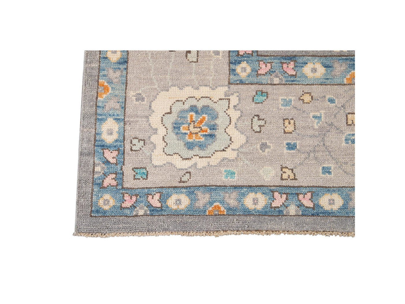 New  Contemporary Oushak Style Wool Rug 10 X 14