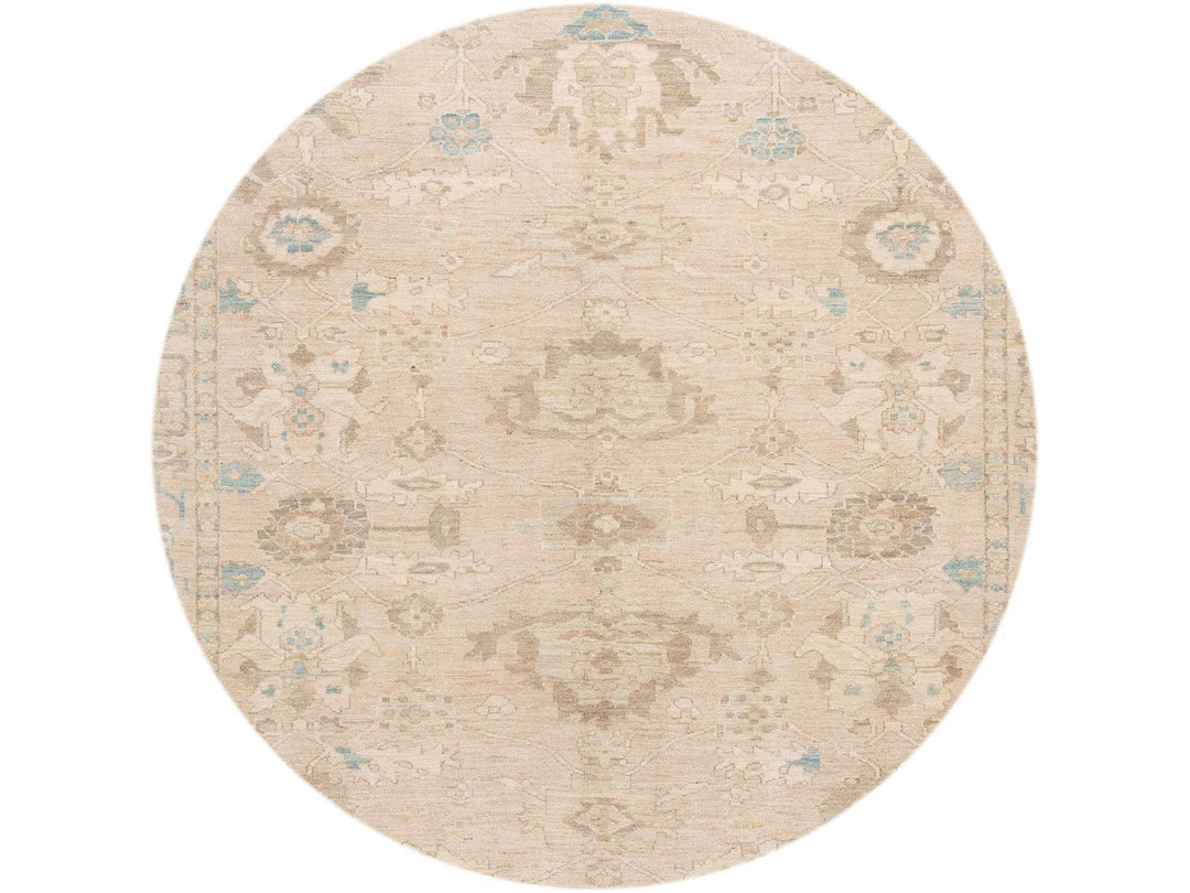 Modern Sultanabad Wool Rug 10 X 11