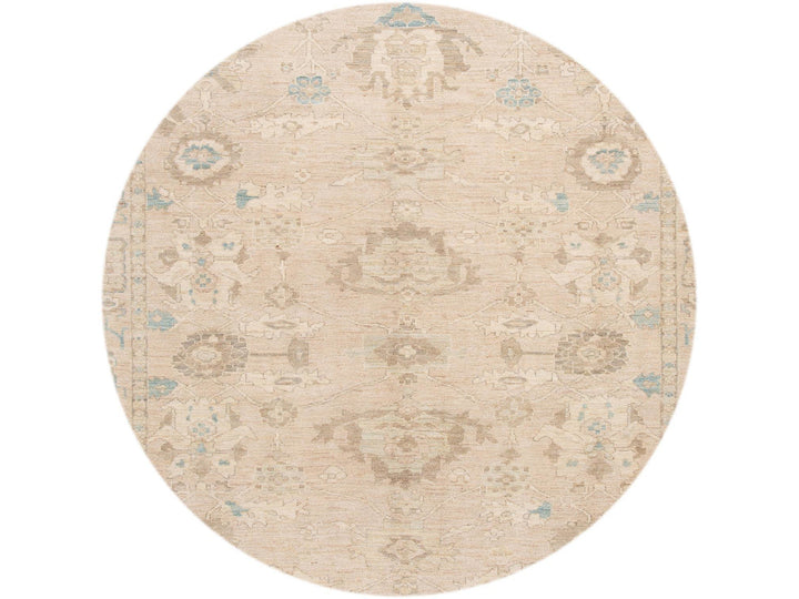 Modern Sultanabad Wool Rug 10 X 11
