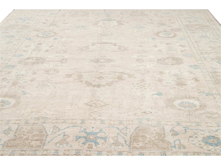 Modern Sultanabad Wool Rug 10 X 11