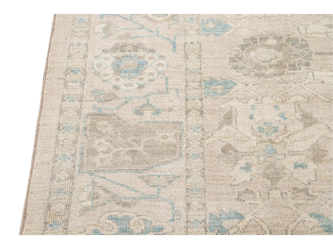 Modern Sultanabad Wool Rug 10 X 11