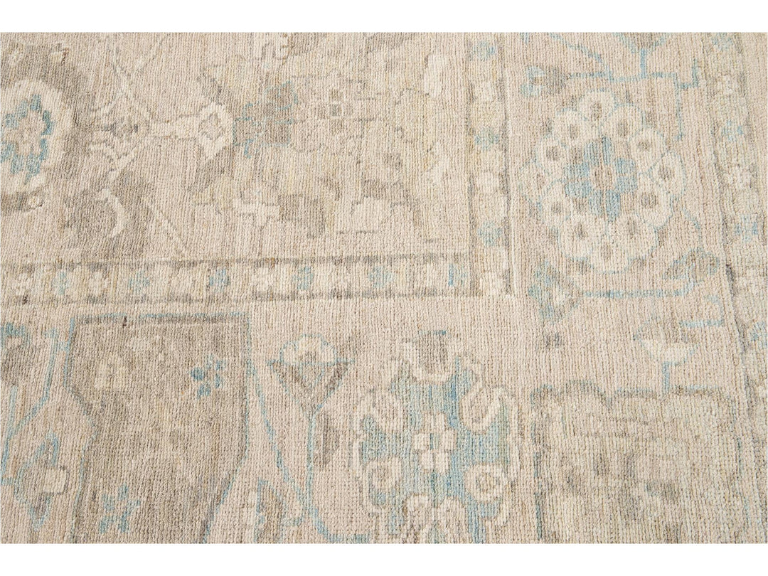 Modern Sultanabad Wool Rug 10 X 11