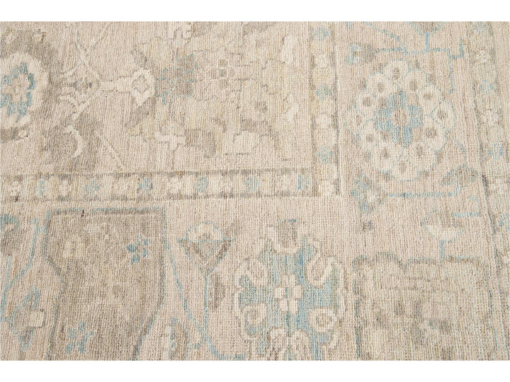 Modern Sultanabad Wool Rug 10 X 11