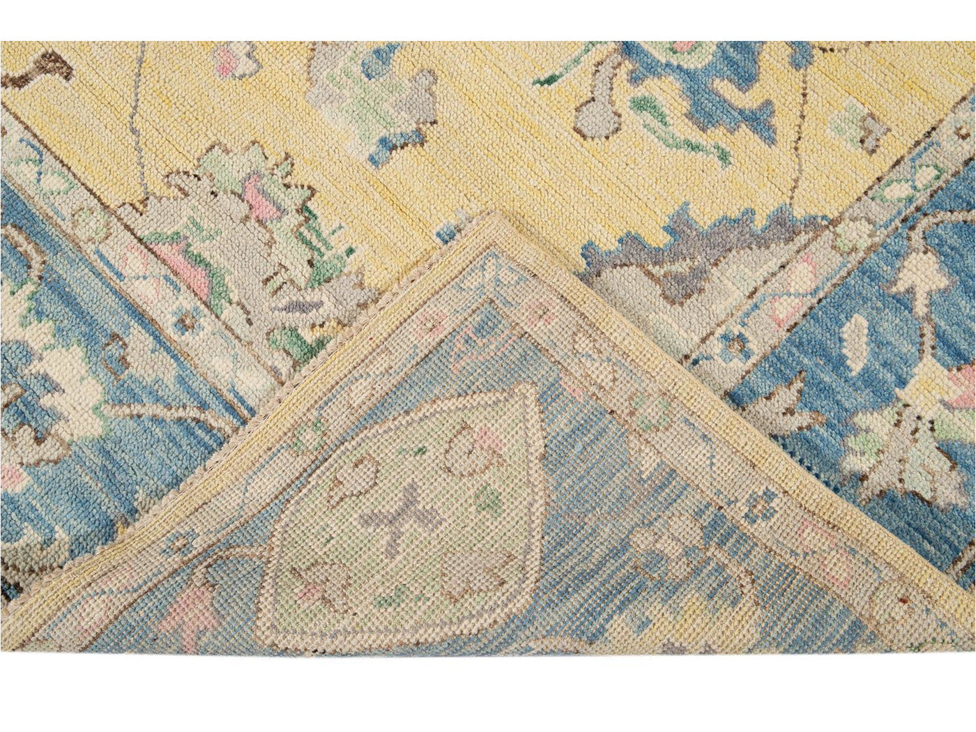 Modern Oushak Wool Rug 8 X 10