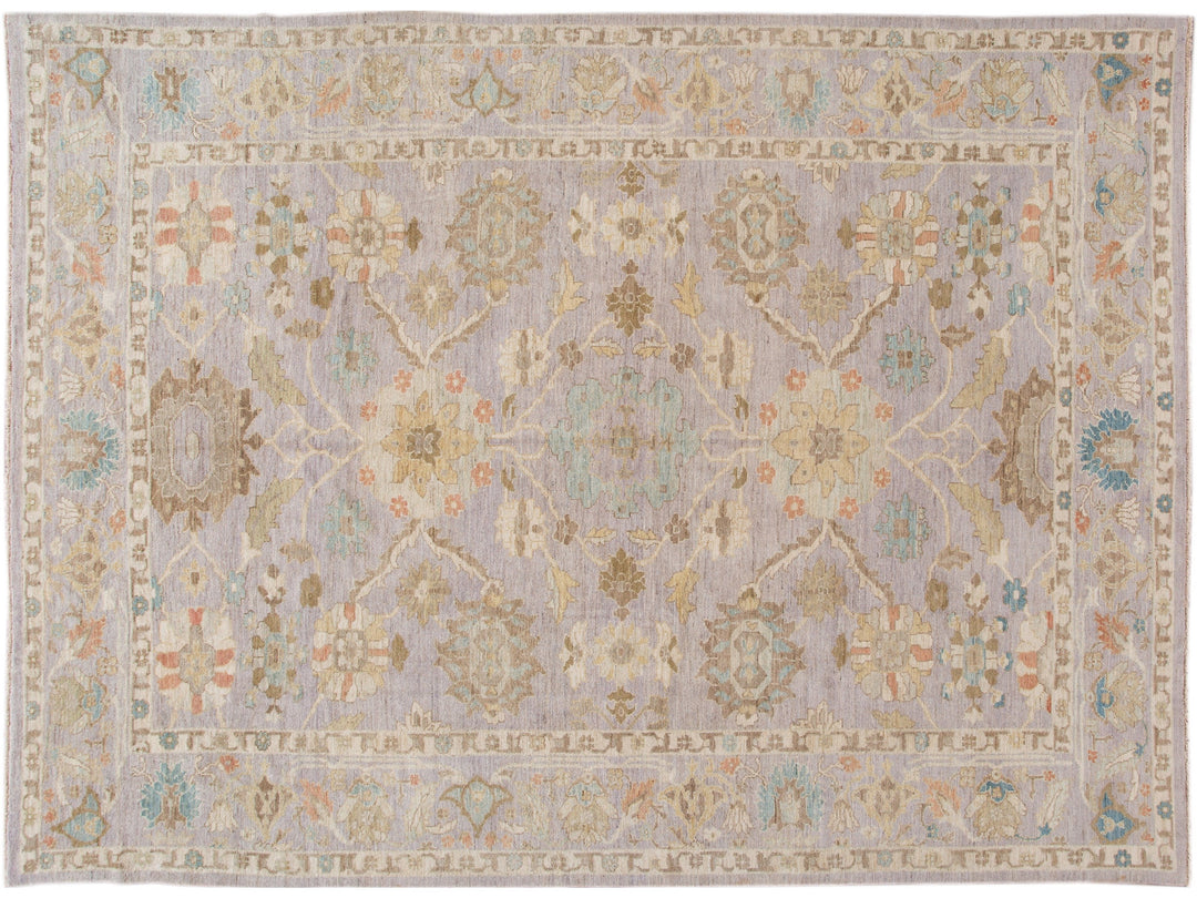 Modern Sultanabad Wool Rug 10 X 14