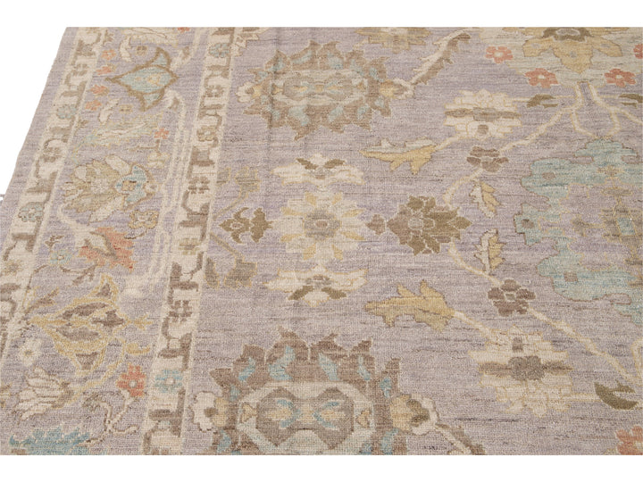 Modern Sultanabad Wool Rug 10 X 14