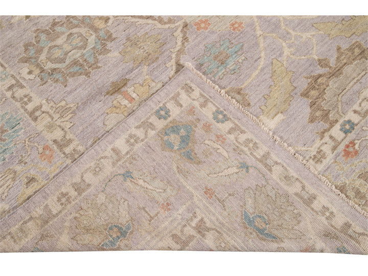 Modern Sultanabad Wool Rug 10 X 14
