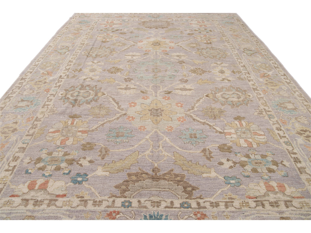 Modern Sultanabad Wool Rug 10 X 14