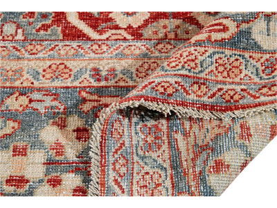 Vintage Mahal Wool Rug 9 x 12
