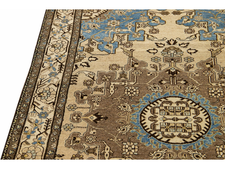 Antique Malayer Wool Rug 4 X 6