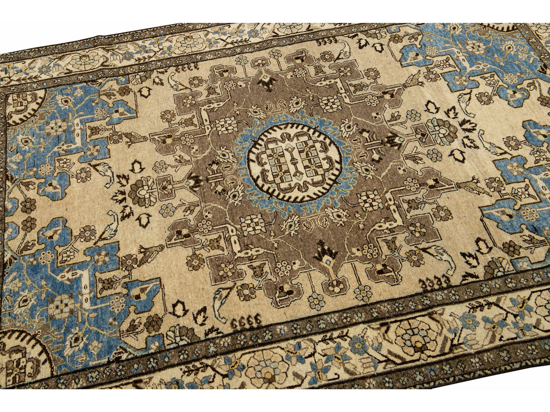 Antique Malayer Wool Rug 4 X 6