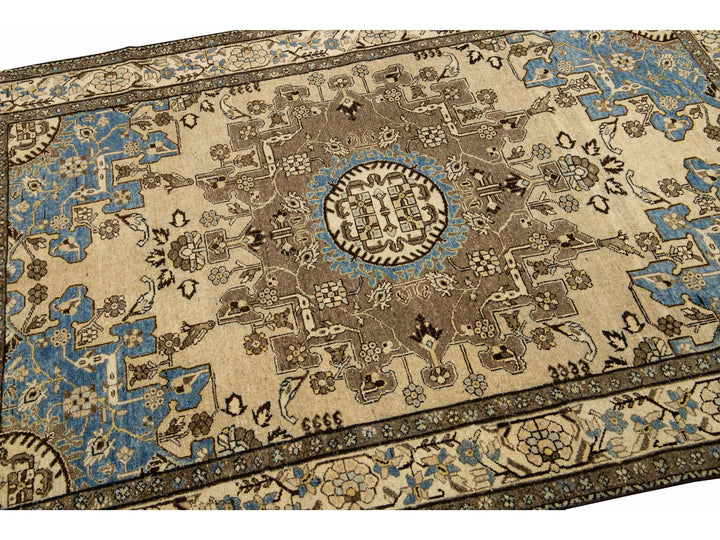 Antique Malayer Wool Rug 4 X 6