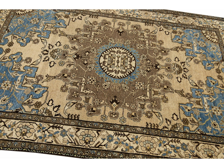 Antique Malayer Wool Rug 4 X 6