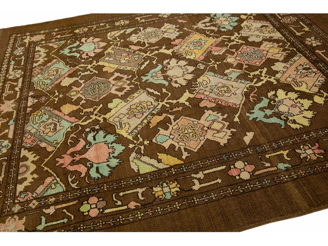 Modern Revival Wool Rug 8 X 9