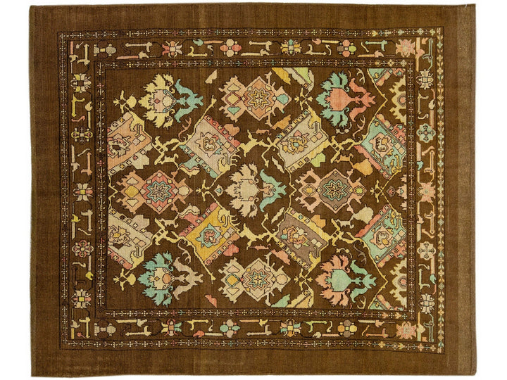 Modern Revival Wool Rug 8 X 9