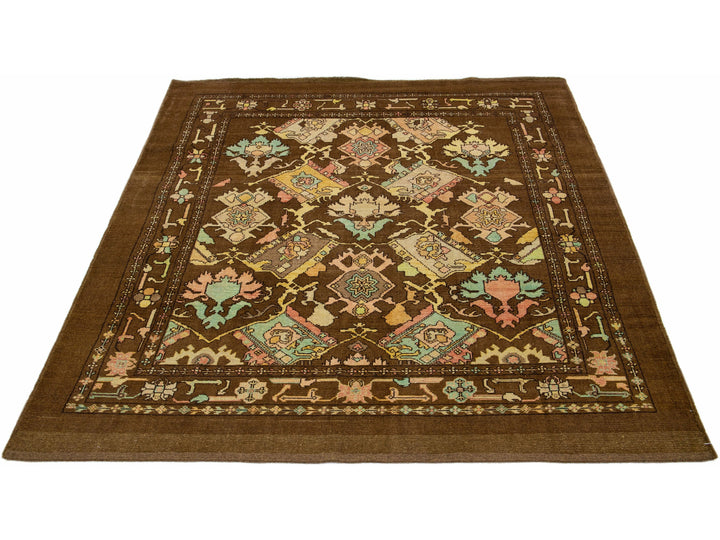 Modern Revival Wool Rug 8 X 9