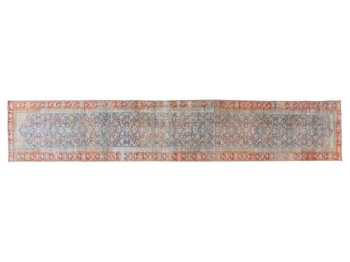 Vintage Malayer Wool Runner 3 X 17