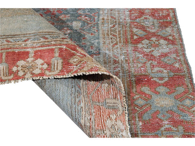 Vintage Malayer Wool Runner 3 X 17