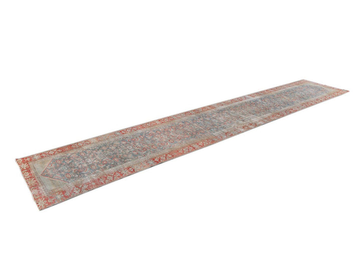 Vintage Malayer Wool Runner 3 X 17
