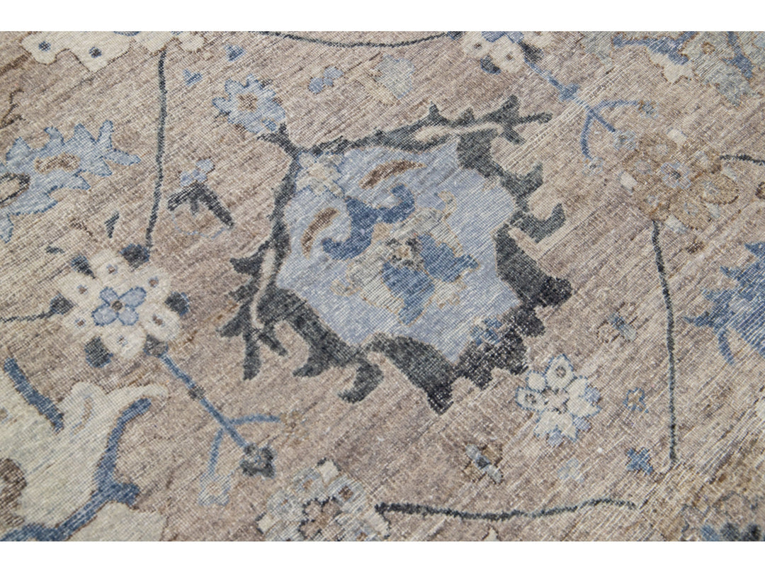 Modern Indian Wool Rug 10 X 15