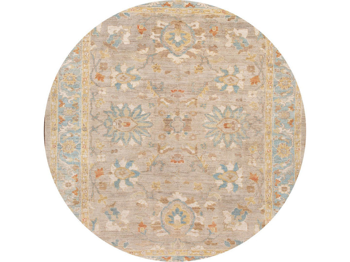 Contemporary Sultanabad Wool Rug 9 X 10
