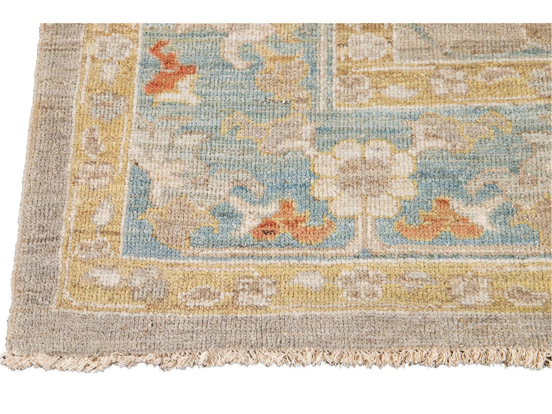 Contemporary Sultanabad Wool Rug 9 X 10