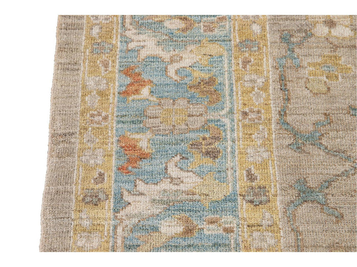 Contemporary Sultanabad Wool Rug 9 X 10