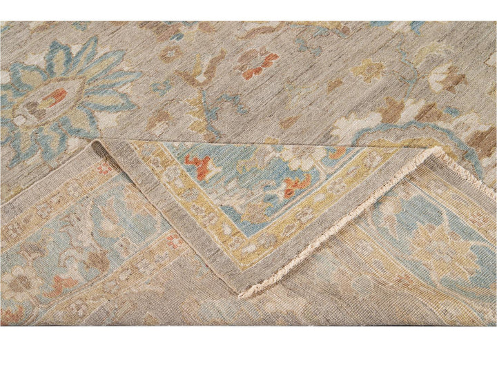 Contemporary Sultanabad Wool Rug 9 X 10