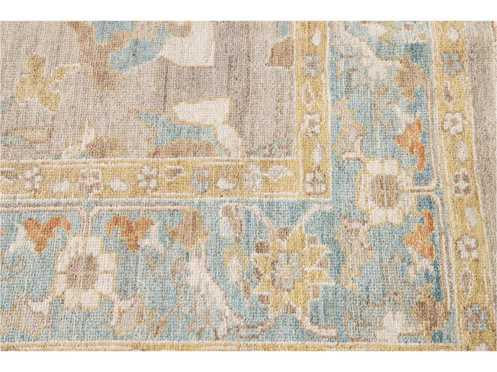 Contemporary Sultanabad Wool Rug 9 X 10