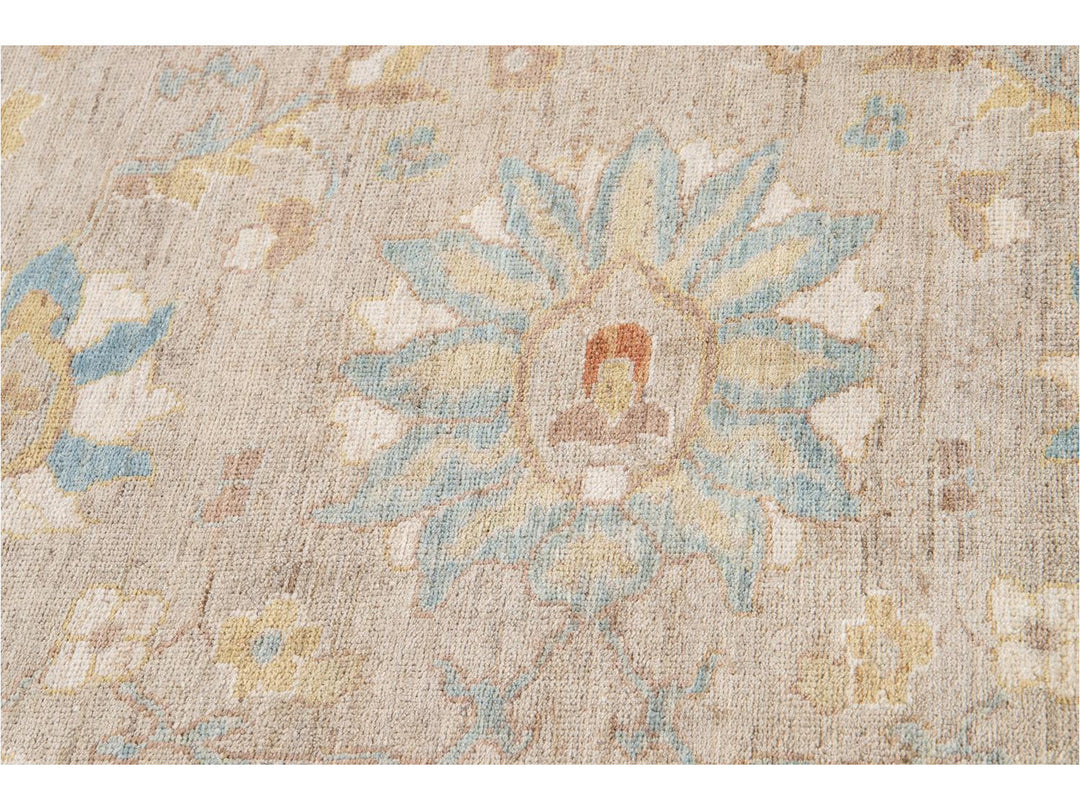 Contemporary Sultanabad Wool Rug 9 X 10