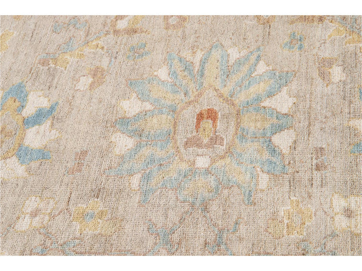 Contemporary Sultanabad Wool Rug 9 X 10