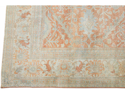 Antique Sultanabad Wool Rug 9 X 13