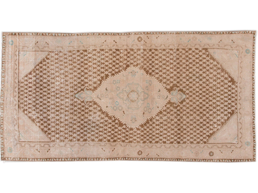 Antique Malayer Wool Runner 5 X 10