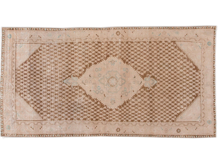 Antique Malayer Wool Runner 5 X 10