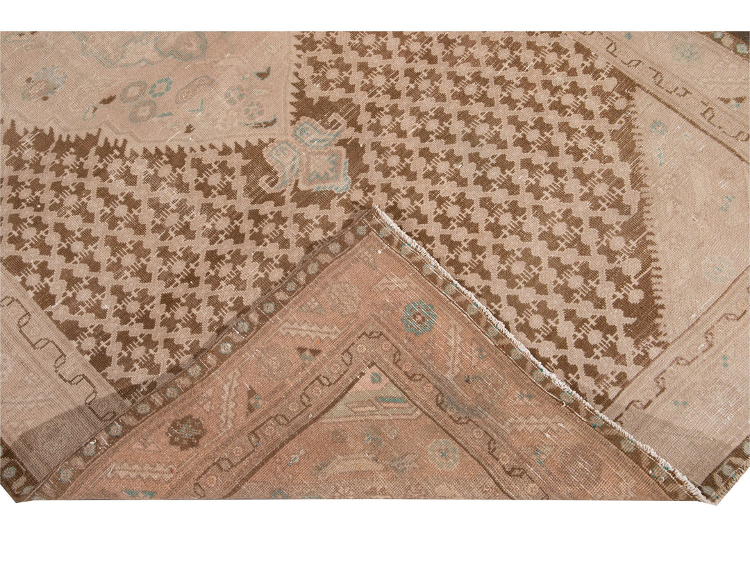 Antique Malayer Wool Runner 5 X 10