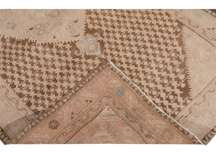 Antique Malayer Wool Runner 5 X 10