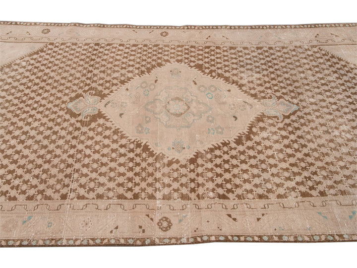 Antique Malayer Wool Runner 5 X 10