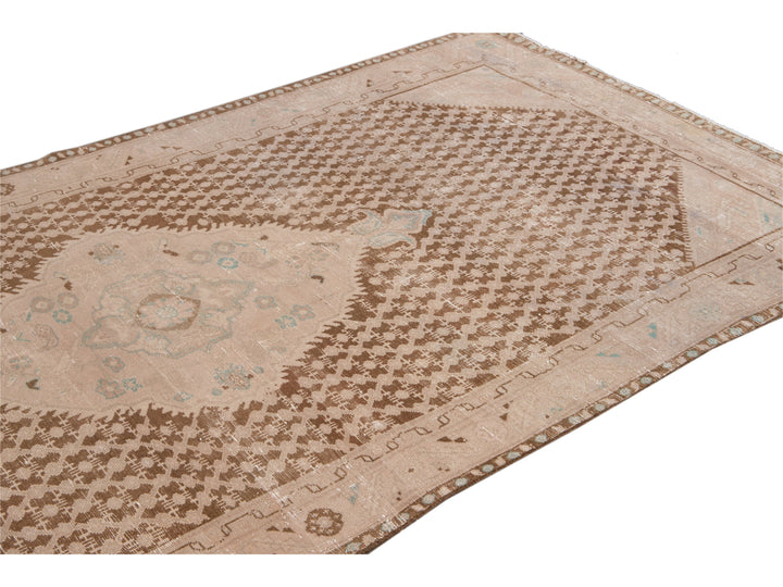 Antique Malayer Wool Runner 5 X 10