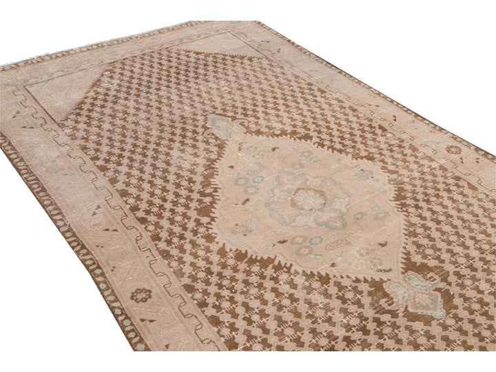Antique Malayer Wool Runner 5 X 10