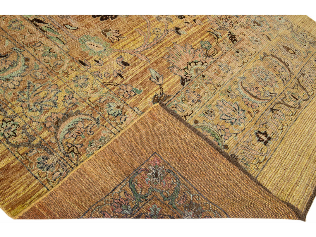 Transitional Revival Wool Rug 8 X 11