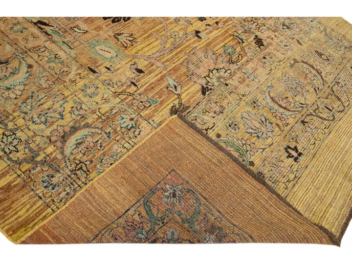 Transitional Revival Wool Rug 8 X 11