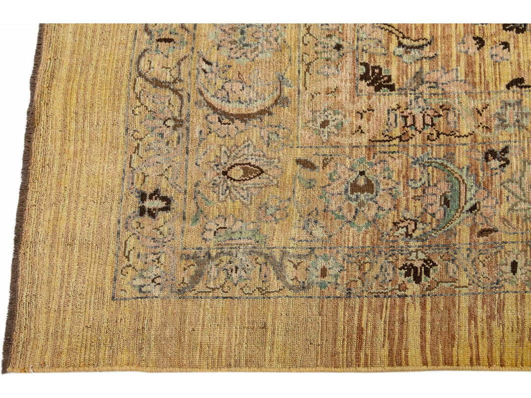Transitional Revival Wool Rug 8 X 11
