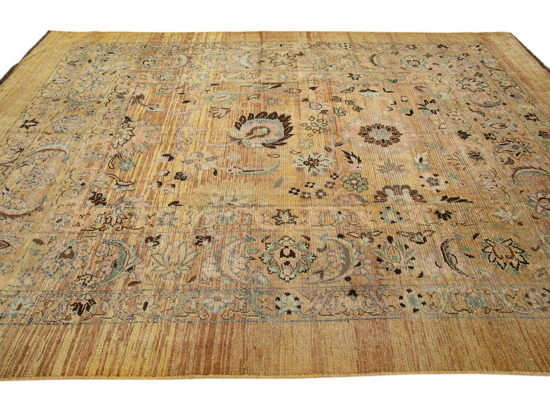 Transitional Revival Wool Rug 8 X 11