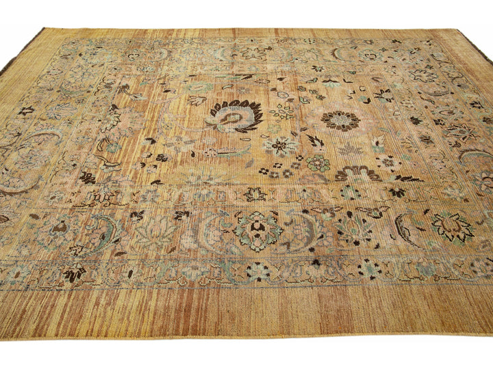 Transitional Revival Wool Rug 8 X 11