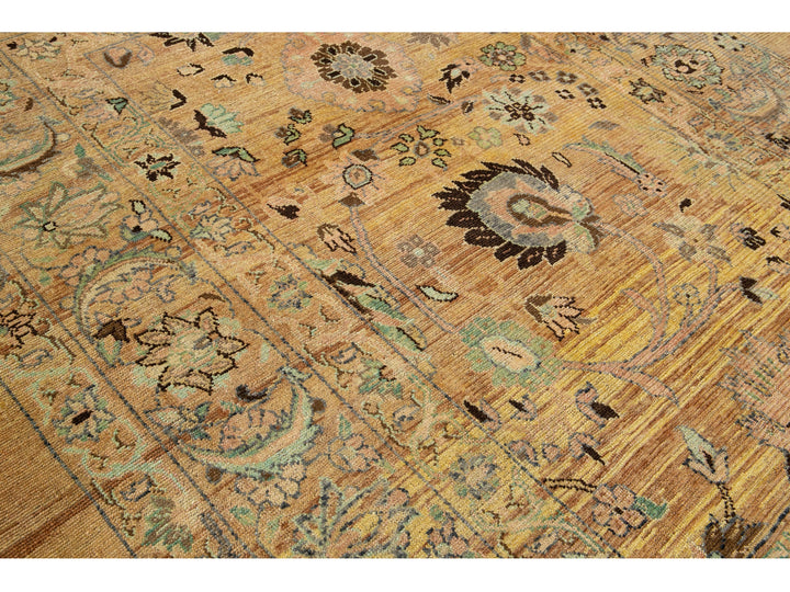 Transitional Revival Wool Rug 8 X 11