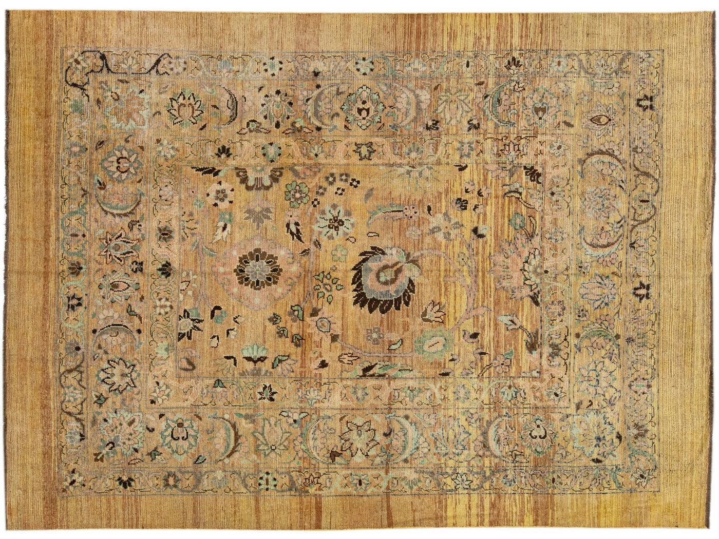 Transitional Revival Wool Rug 8 X 11