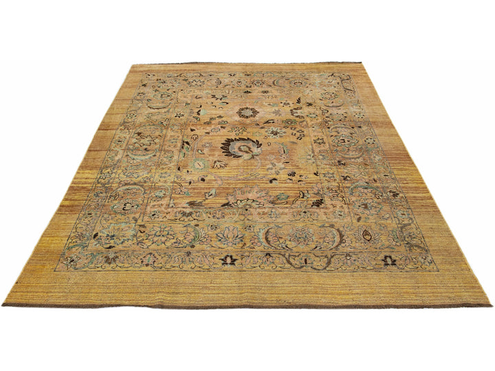 Transitional Revival Wool Rug 8 X 11